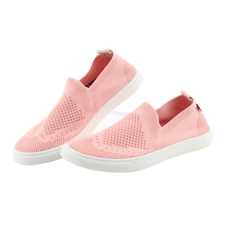 Big Star Openwork Sneakers Sneakers 274786 Salmon rosa 4