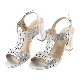 Sandalias Caprice Caprice 28315 plata gris 3