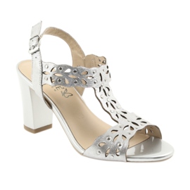 Sandalias Caprice Caprice 28315 plata gris 1