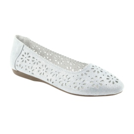 Filippo 680 bailarinas caladas gris 1