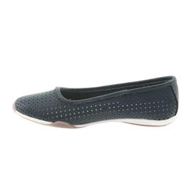 Bailarinas caladas azul marino Filippo 089 2
