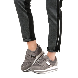 Bestelle Zapatillas grises de moda 1