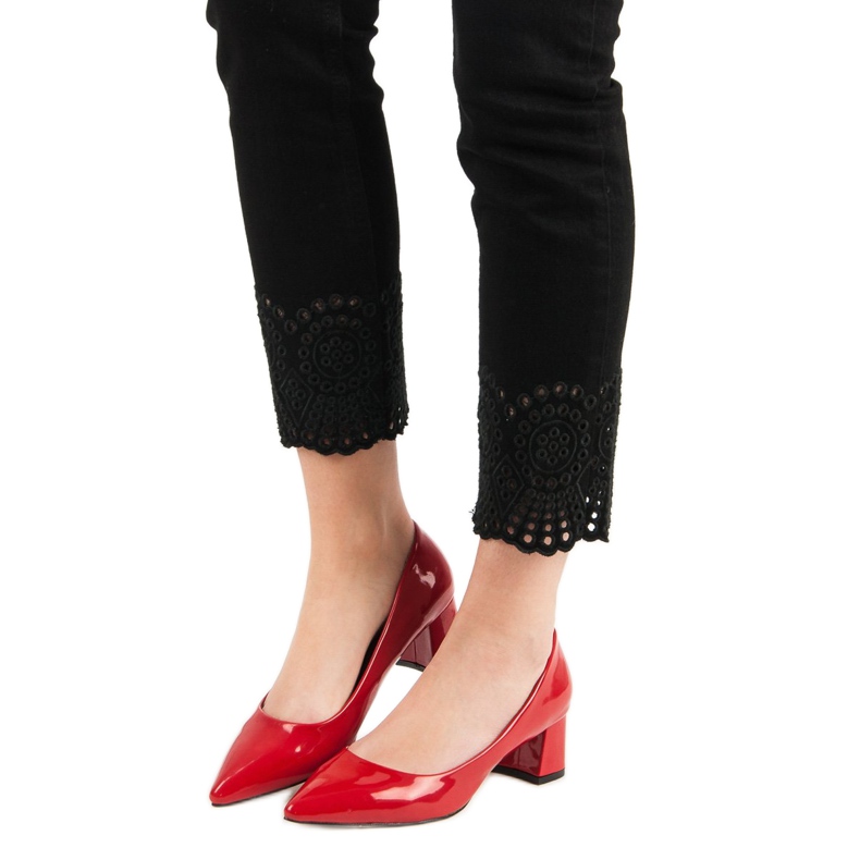 Diamantique Bombas Rojas Elegantes rojo 1 Diamantique Bombas Rojas Elegantes rojo 1