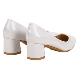 Diamantique Bombas blancas elegantes blanco 5