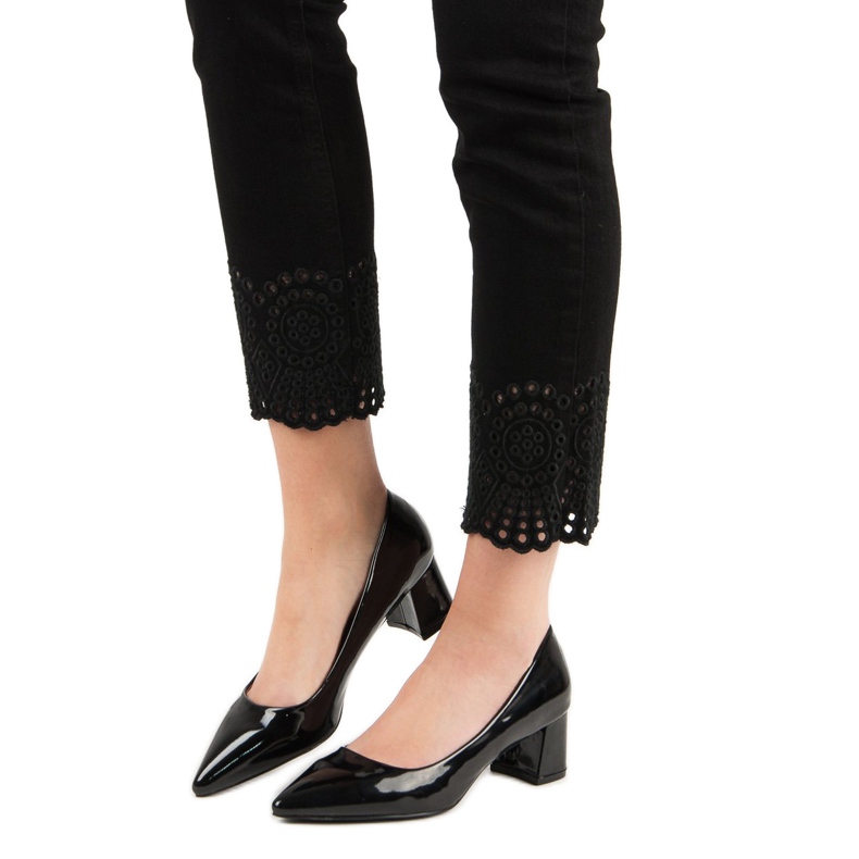 Diamantique Bombas Negras Elegantes negro 1