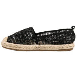 Sweet Shoes Alpargatas de encaje negro 5