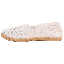 Sweet Shoes Alpargatas de encaje blancas blanco 6