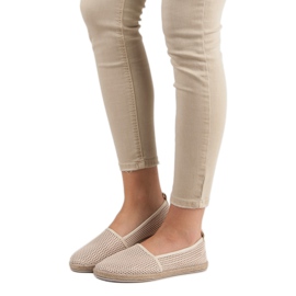 Sweet Shoes Alpargatas en beige claro 1