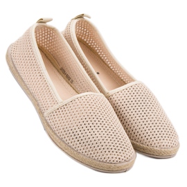 Sweet Shoes Alpargatas en beige claro 3