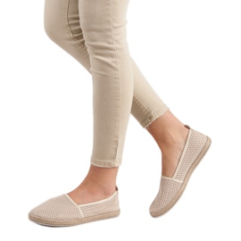 Sweet Shoes Alpargatas en beige claro 2