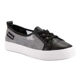 Zapatillas de malla MCKEYLOR negro 5
