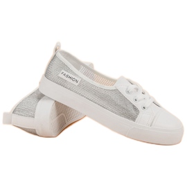 Zapatillas de malla MCKEYLOR blanco 4