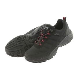 Zapatillas softshell DK 18378 negro rojo 4