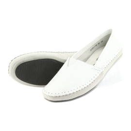 Mocasines de mujer Filippo 031 blanco gris 5