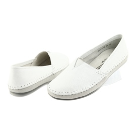 Mocasines de mujer Filippo 031 blanco gris 4