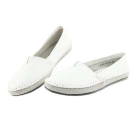 Mocasines de mujer Filippo 031 blanco gris 3 Mocasines de mujer Filippo 031 blanco gris 3