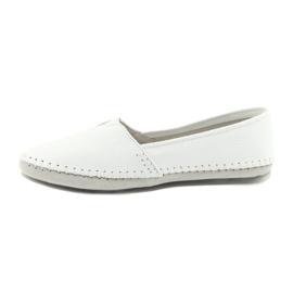 Mocasines de mujer Filippo 031 blanco gris 2
