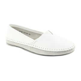 Mocasines de mujer Filippo 031 blanco gris 1