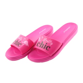 Zapatillas de mujer Flamingos Atletico negro rosa 4