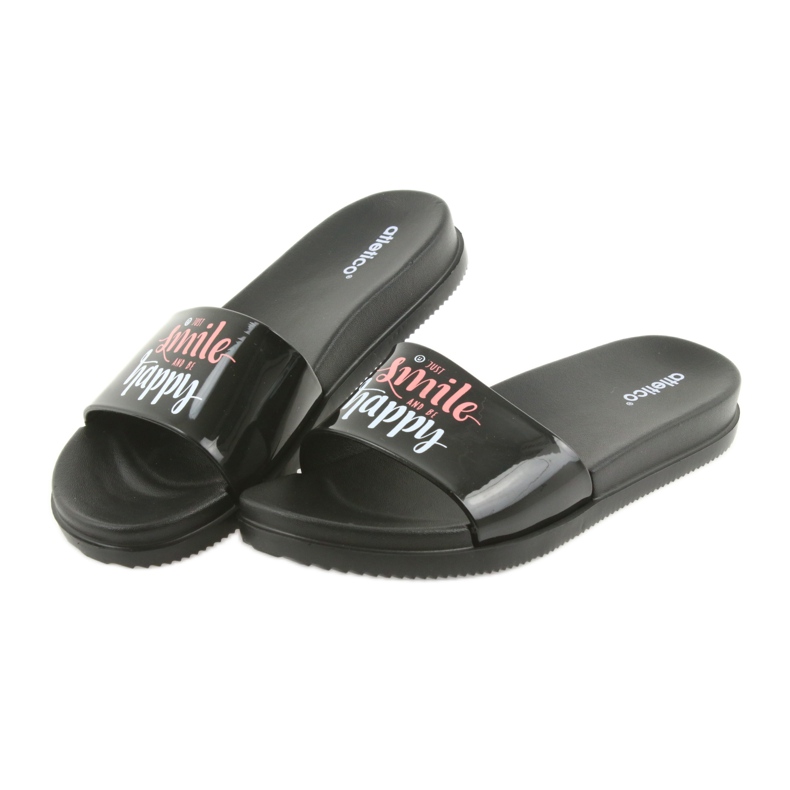 Zapatillas de mujer Happy Atletico negras negro 5 Zapatillas de mujer Happy Atletico negras negro 5