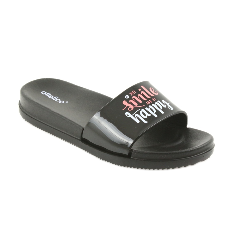 Zapatillas de mujer Happy Atletico negras negro 1