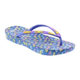 Atletico Chanclas de mujer con flores violeta azul amarillo rosado 1 Atletico Chanclas de mujer con flores violeta azul amarillo rosado 1