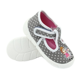 Zapatos befado para niños miel pu 531P006 blanco gris 4