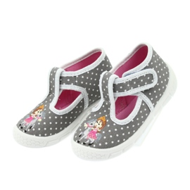 Zapatos befado para niños miel pu 531P006 blanco gris 5