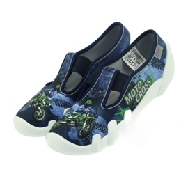 Calzado infantil befado 290Y170 blanco azul 5