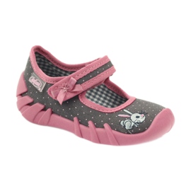 Zapatos befado niño 109P168 gris rosado 2