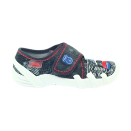 Zapatos befado niño 273X232 azul gris rojo 1