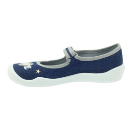 Calzado infantil befado 114Y313 azul gris 2