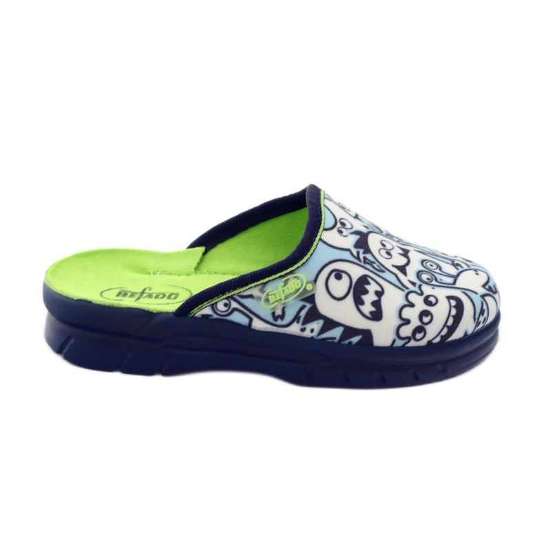 Patrón para colorear zapatos befado niños 708X004 azul 1
