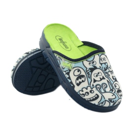 Patrón para colorear zapatos befado niños 708X004 azul 4