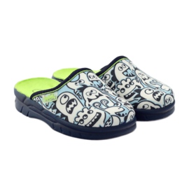Patrón para colorear zapatos befado niños 708X004 azul 5