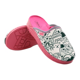 Patrón para colorear zapatos befado niños 708X003 rosado blanco 4