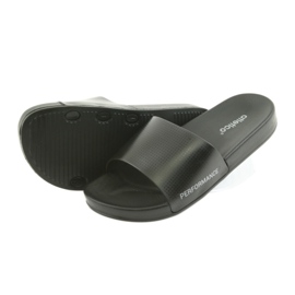 Atletico Pantuflas de hombre con perfil atlético negro 4