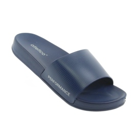 Atletico Pantuflas de hombre con perfil atlético azul marino 1 Atletico Pantuflas de hombre con perfil atlético azul marino 1