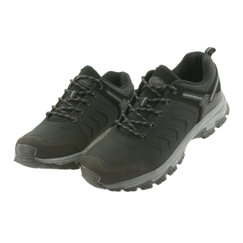 Atletico Softshell deportivo de trekking atlético 706 negro 3