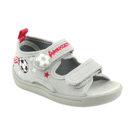 American Club Zapatos para niños zapatillas sandalias para niños bola americana 35/19 negro rojo gris 1