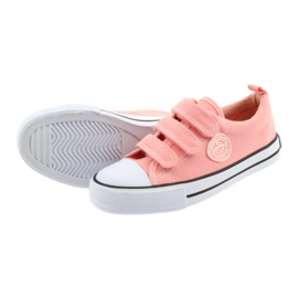 American Club Zapatillas rosa americanas LH49 blanco 4