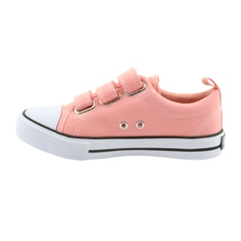 American Club Zapatillas rosa americanas LH49 blanco rosado 2