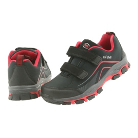 Calzado deportivo infantil ADI American Club WT09 / 19 softshell negro rojo 4
