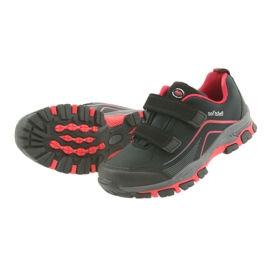 Calzado deportivo infantil ADI American Club WT09 / 19 softshell negro rojo 3