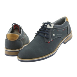American Club Zapatos de corte bajo para hombre Rhapsody RH08 marrón azul marino 5