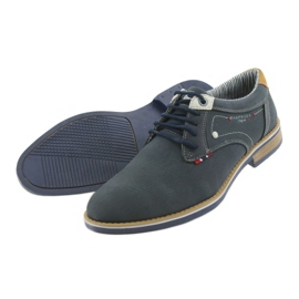 American Club Zapatos de corte bajo para hombre Rhapsody RH08 marrón azul marino 4