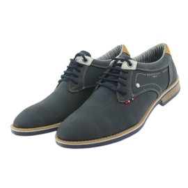 American Club Zapatos de corte bajo para hombre Rhapsody RH08 marrón azul marino 3