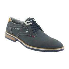 American Club Zapatos de corte bajo para hombre Rhapsody RH08 marrón azul marino 1