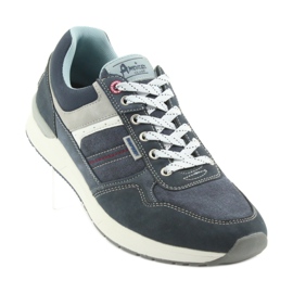 American Club Zapatillas deportivas de hombre ADI American RH17 denim gris azul marino 1 American Club Zapatillas deportivas de hombre ADI American RH17 denim gris azul marino 1