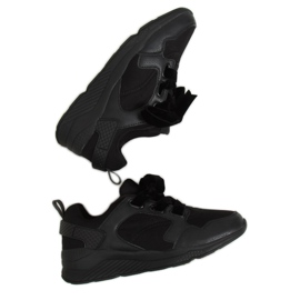 Negro 520-7 Calzado deportivo negro 1